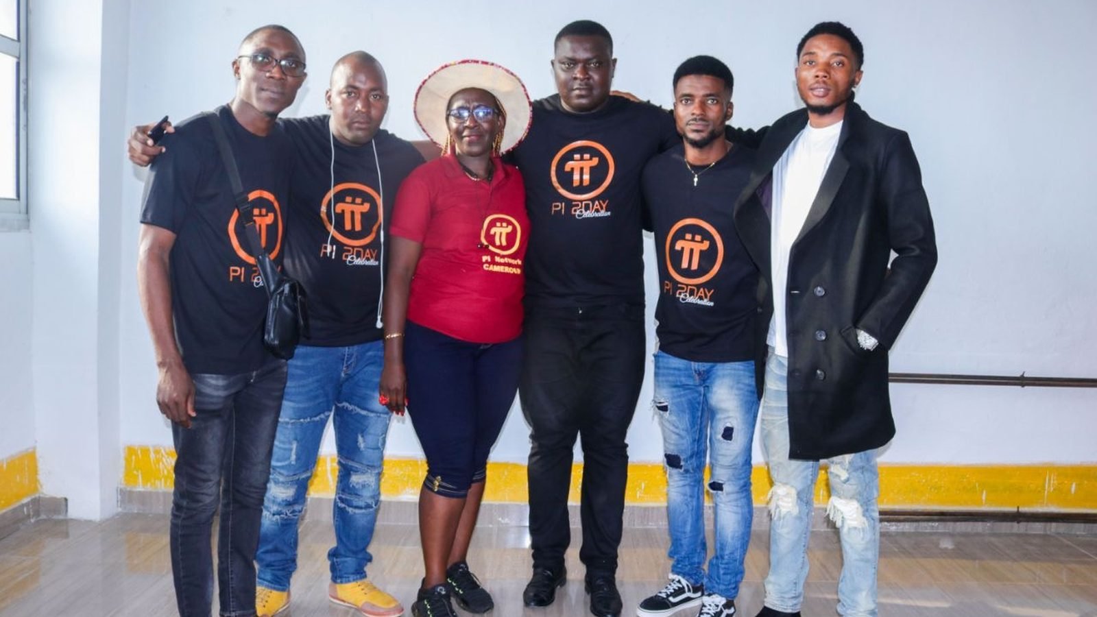 Pi Network Cameroon pioneers at a community gathering