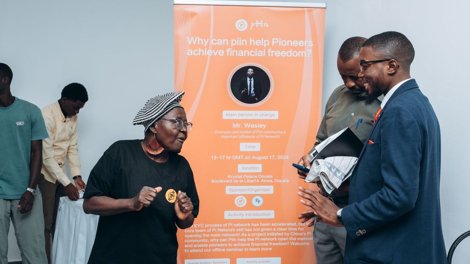 A Pi Network seminar on financial freedom for pioneers