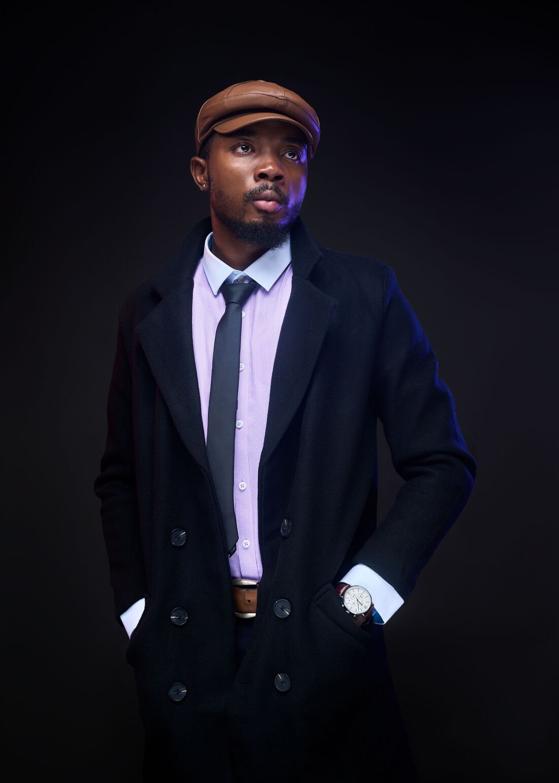 Portrait of Ndeh Wesley, Founder and CEO of Pirex