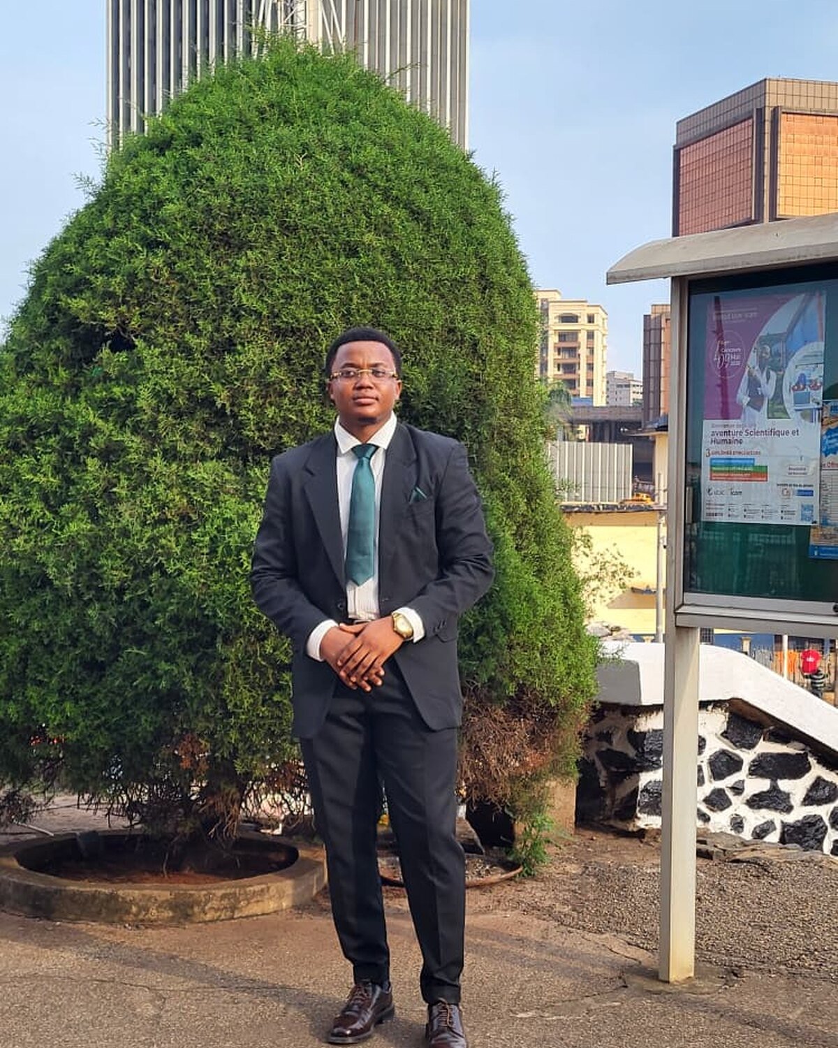 Portrait of Ebot Esambe, Pirex Human Resources
